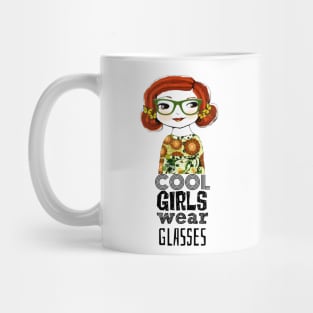 Cool Girls Wear Glasses -- Willa Mug